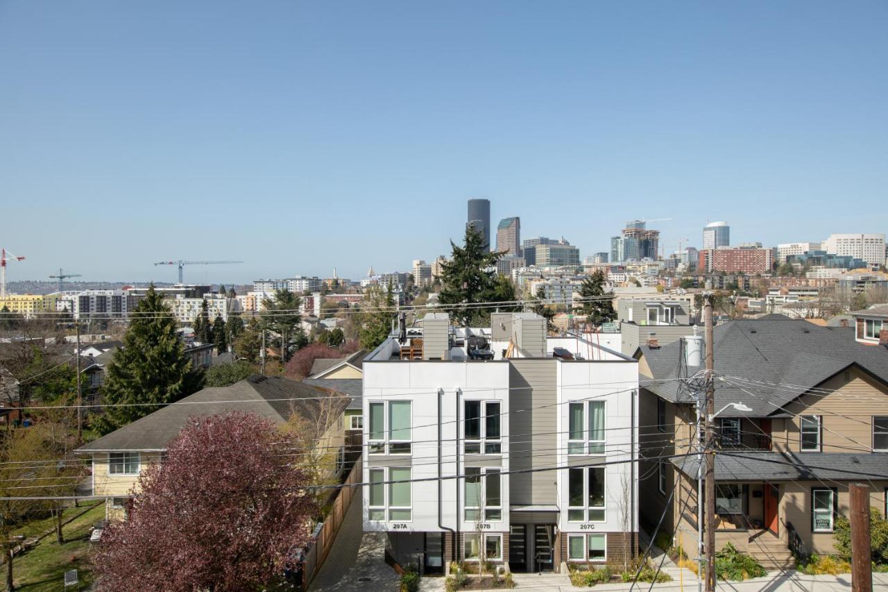 Modern Townhome In Seattle'S Central District With Rooftop エクステリア 写真